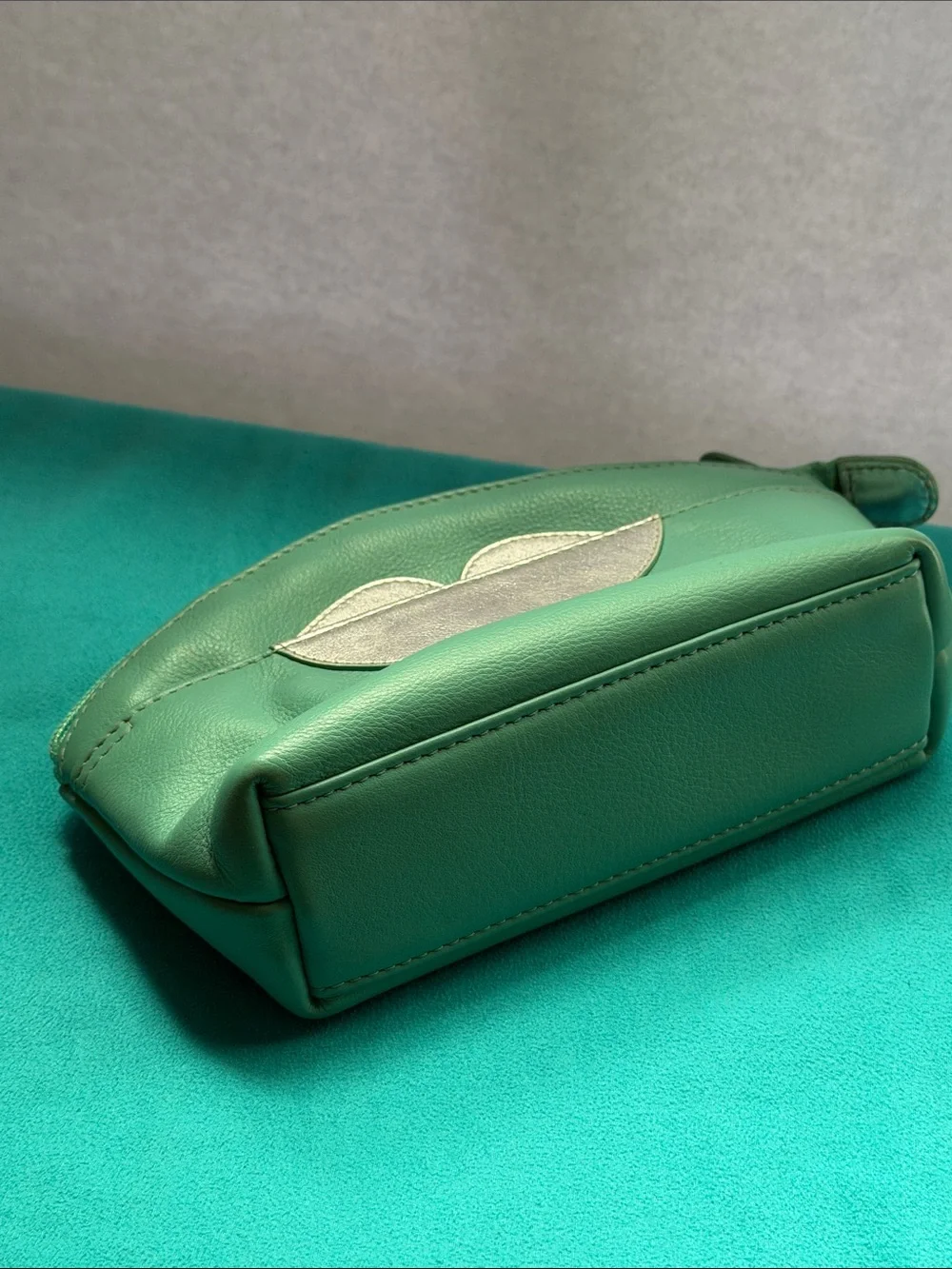 Tiffany blue Lip-Accent Cosmetic Pouch